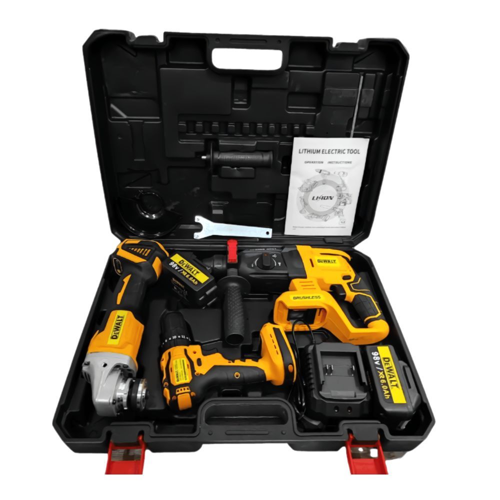 Dewalt DUZ-019 Akülü Ultra 3lü Set 98vf