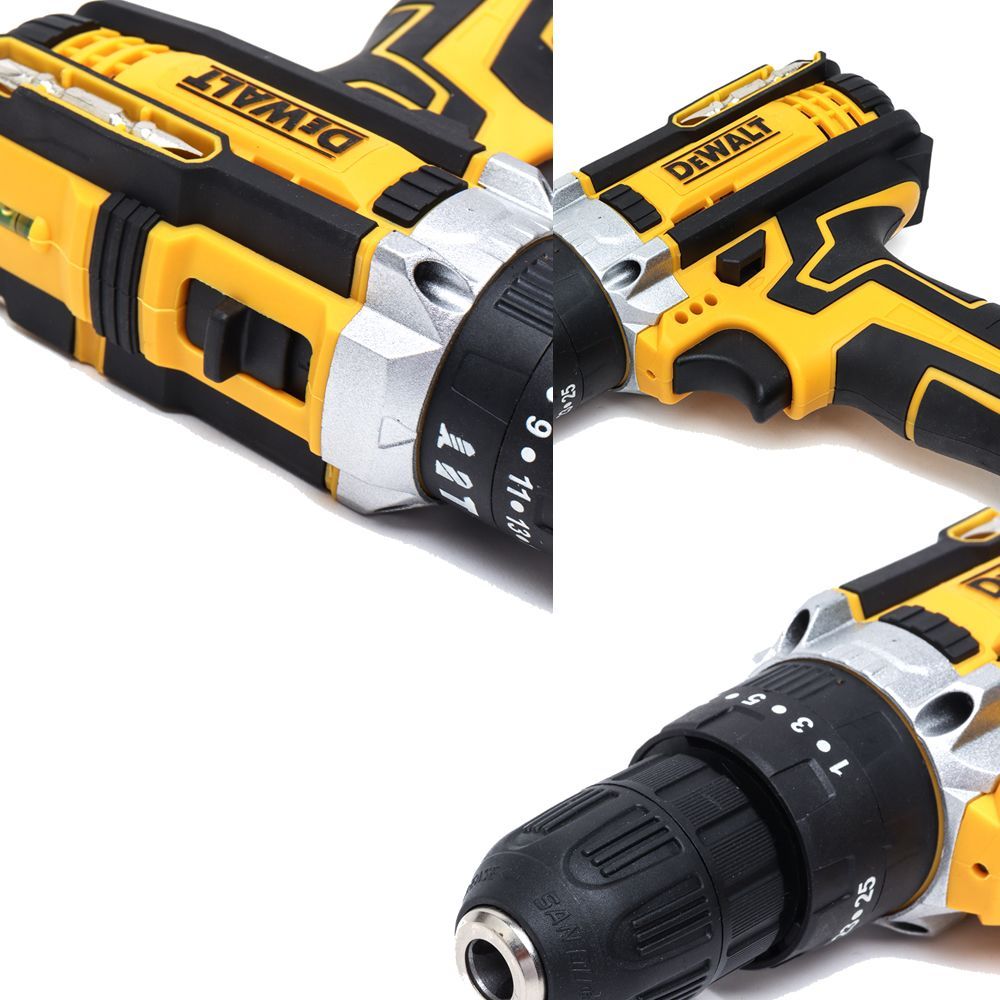Dewalt DUZ-008 4 48v Akülü Matkap 24 Parça Set (Sarı)