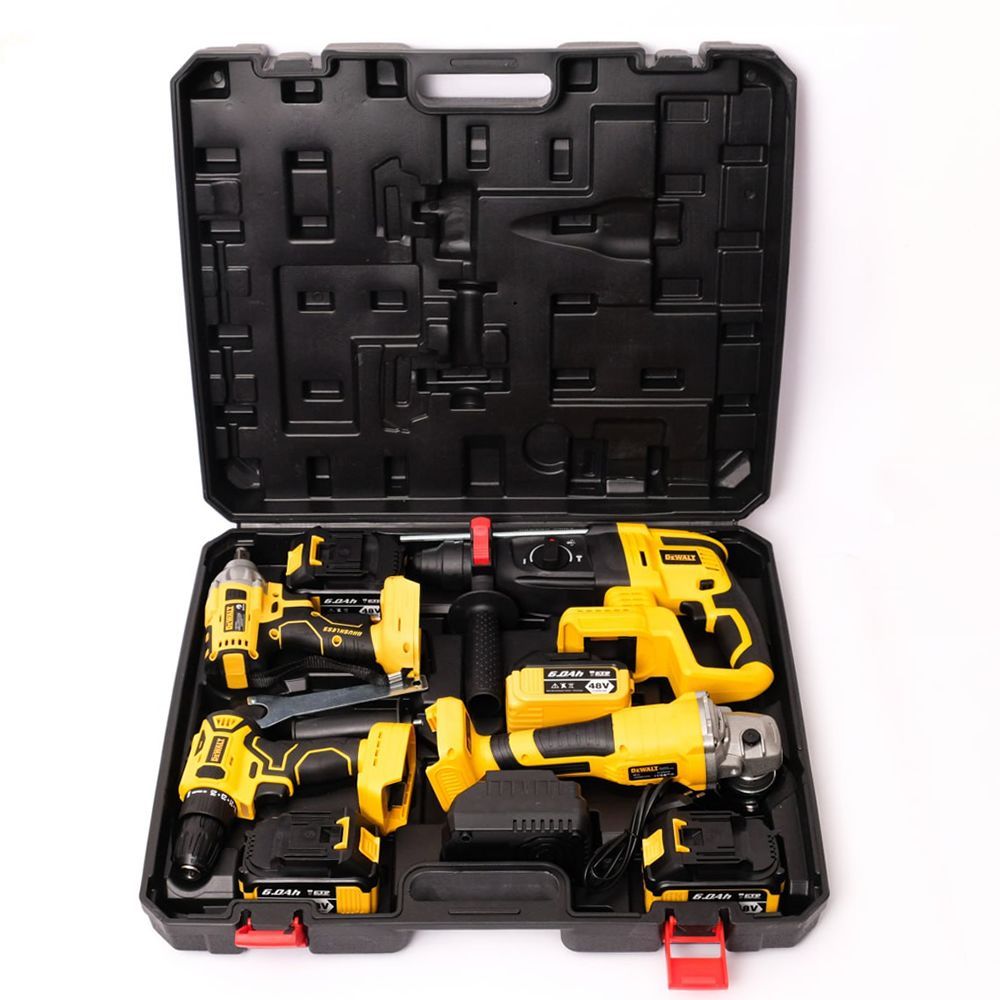 Dewalt DUZ022 Akülü 4lü Set 48vf 6ah