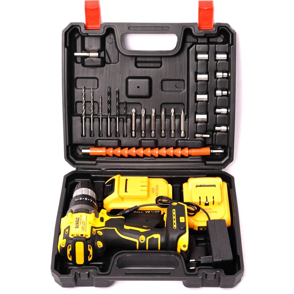 Dewalt DUZ025 Kömürsüz Vidalama Matkap Set 48vf 5ah