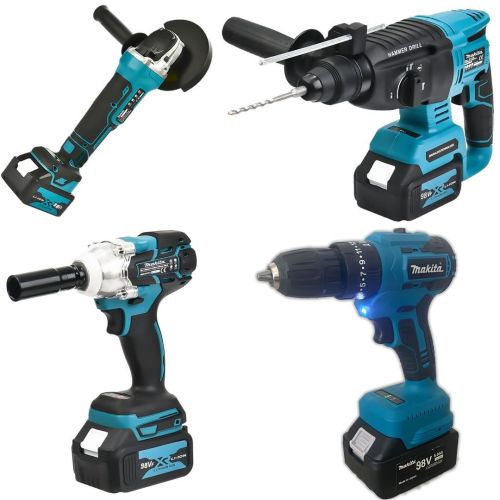 Makita DUZ-009 Akülü Ultra 4lü Set 98vf 5ah 4 Bataryalı