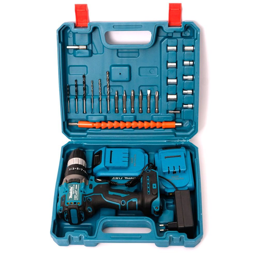 Makita DUZ024 Kömürsüz Vidalama Matkap Set 48vf 5ah