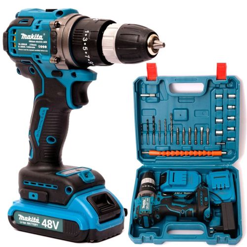 Makita DUZ024 Kömürsüz Vidalama Matkap Set 48vf 5ah
