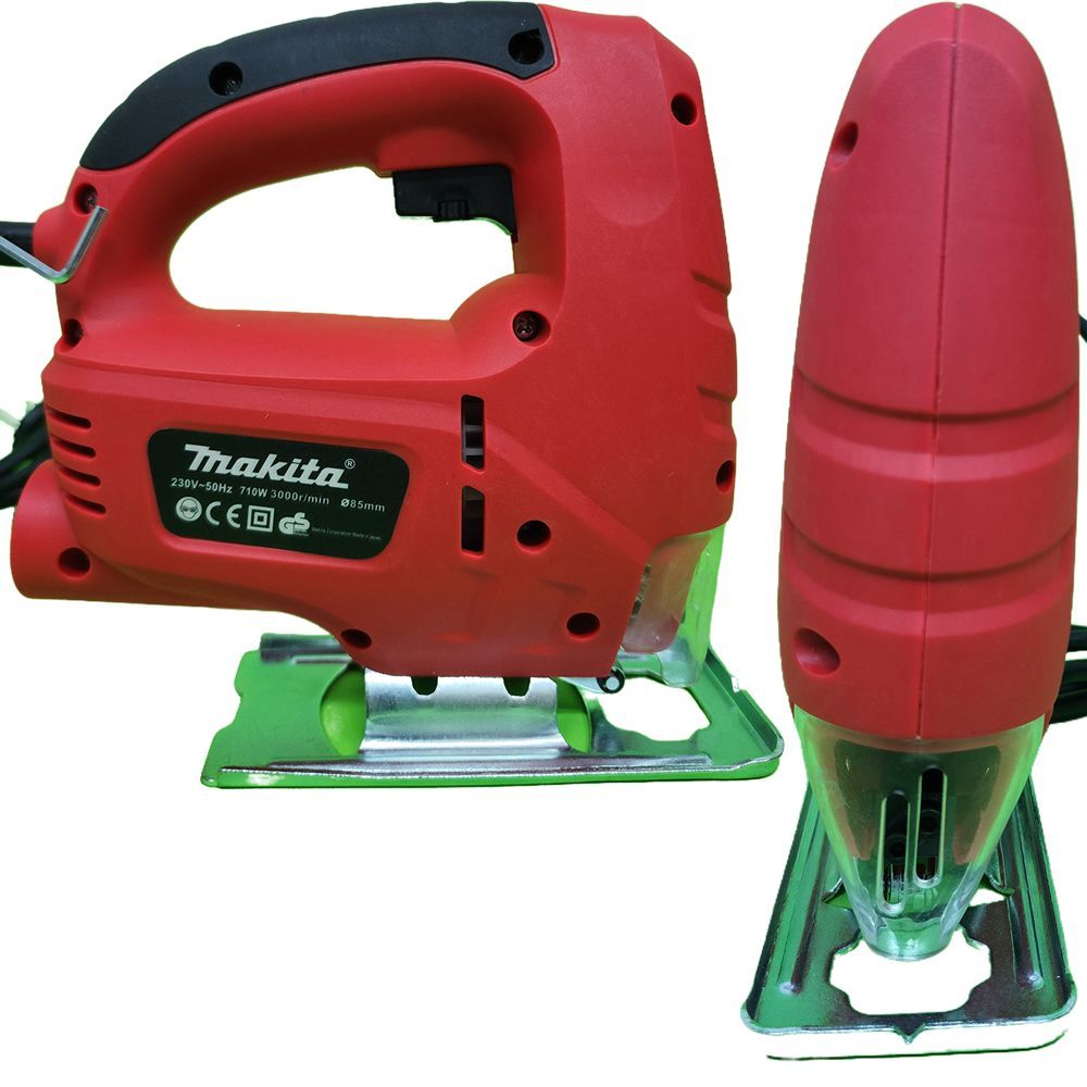 Makita DUZ029 Devir Ayarlı Elektrikli Dekupaj Testere (kırmızı)